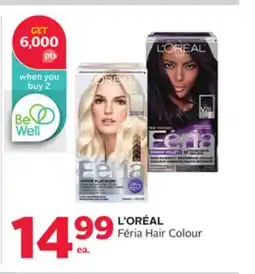 Rexall L'ORÉAL Féria Hair Colour offer