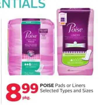 Rexall POISE Pads or Liners offer