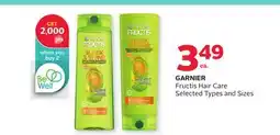 Rexall GARNIER Fructis Hair Care offer