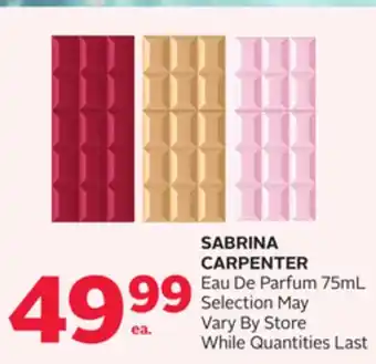 Rexall SABRINA CARPENTER Eau De Parfum offer