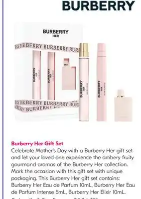 Shoppers Drug Mart Burberry Her Gift Set offer