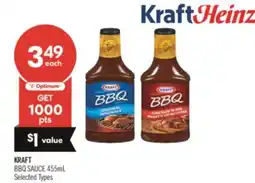 Shoppers Drug Mart KRAFT BBQ SAUCE 455mL offer