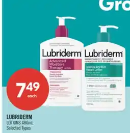 Shoppers Drug Mart LUBRIDERM LOTIONS offer