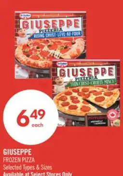 Shoppers Drug Mart GIUSEPPE FROZEN PIZZA offer