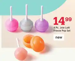 Kitchen Stuff Plus 4 Pc. Joie Lolli Freeze Pop Set offer