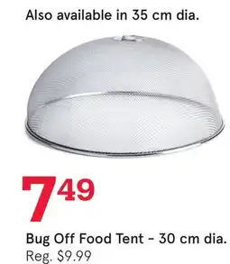 Kitchen Stuff Plus Bug Off Food Tent - 30 cm dia offer