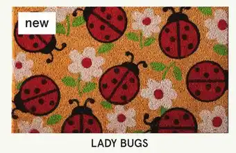 Kitchen Stuff Plus LADY BUGS Summer Coir Mats offer