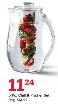 Kitchen Stuff Plus 3 Pc. Chill It Pitcher Set offer