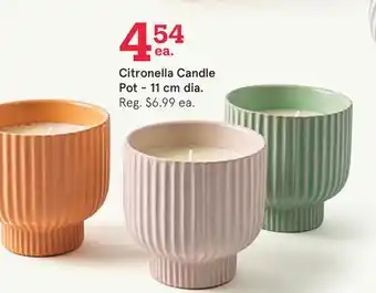 Kitchen Stuff Plus Citronella Candle Pot-11 cm dia offer