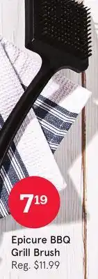 Kitchen Stuff Plus Epicure BBQ Grill Brush offer