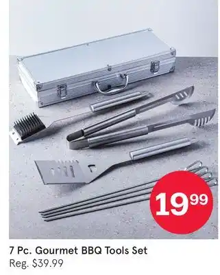Kitchen Stuff Plus 7 Pc. Gourmet BBQ Tools Set offer