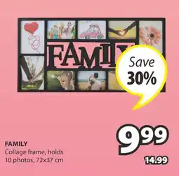 JYSK FAMILY Collage frame offer