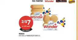Shoppers Drug Mart WONDER HOT DOG or HAMBURGER BUNS offer