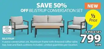 JYSK BEJSTRUP 4 - piece conversation set offer