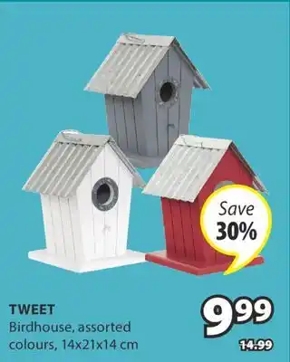 JYSK TWEET Birdhouse offer
