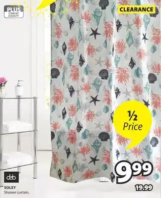 JYSK SOLEY Shower curtain offer