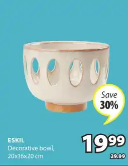 JYSK ESKIL Decorative bowl offer