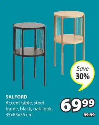 JYSK SALFORD Accent table offer