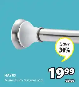 JYSK HAYES Aluminium tension rod offer
