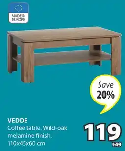 JYSK VEDDE Coffee table offer