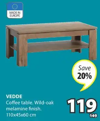 JYSK VEDDE Coffee table offer