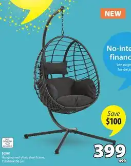 JYSK BORK Hanging nest chair offer
