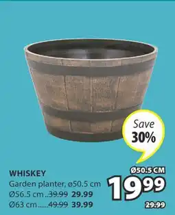 JYSK WHISKEY Garden planter offer