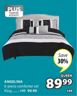 JYSK ANGELINA 6-piece comforter set offer