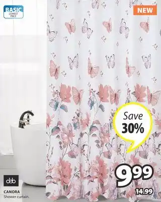 JYSK CANORA Shower curtain offer