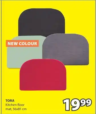 JYSK TORA Kitchen floor mat offer