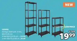 JYSK HENRIK Storage shelf unit offer