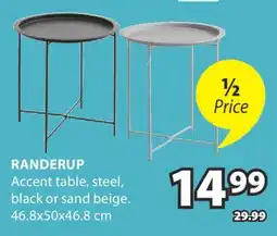 JYSK RANDERUP Accent table offer