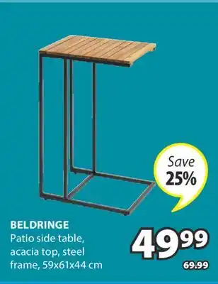 JYSK BELDRINGE Patio side table offer