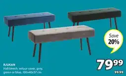 JYSK RJUKAN Hall bench offer