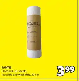 JYSK SANTIS Cloth roll offer