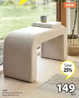 JYSK TUEN Hall bench offer