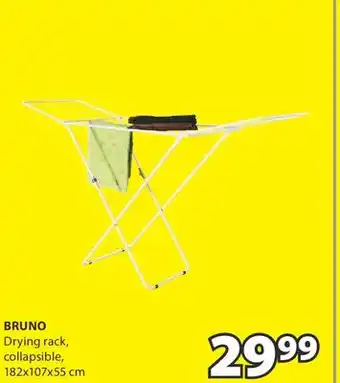JYSK BRUNO Drying rack offer