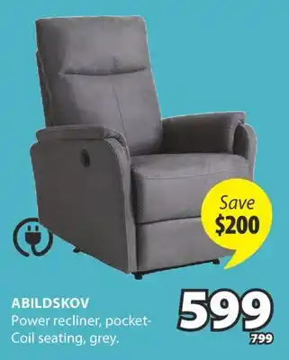 JYSK ABILDSKOV Power recliner offer