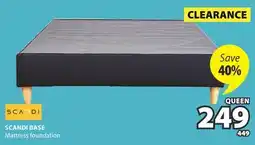 JYSK SCANDI BASE Mattress foundation offer