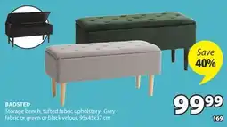 JYSK BADSTED Storage bench offer