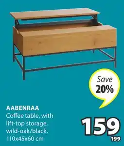 JYSK AABENRAA Coffee table offer