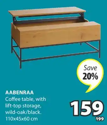 JYSK AABENRAA Coffee table offer
