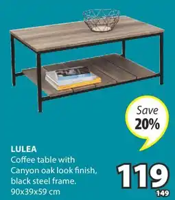 JYSK LULEA Coffee table with Canyon offer