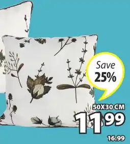 JYSK VERBANIA Woven throw cushion offer