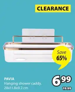 JYSK PAVIA Hanging shower caddy offer