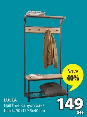 JYSK LULEA Hall tree, canyon oak offer