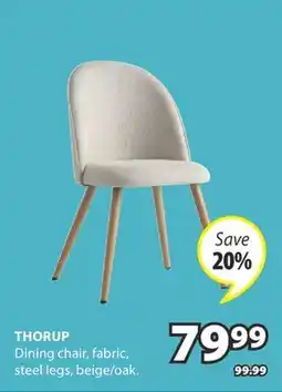 JYSK THORUP Dining chair offer