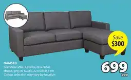 JYSK NAMSEN Sectional sofa offer