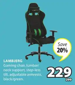 JYSK LAMBJERG Gaming chair offer