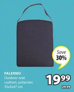 JYSK PALERMO Outdoor seat cushion offer